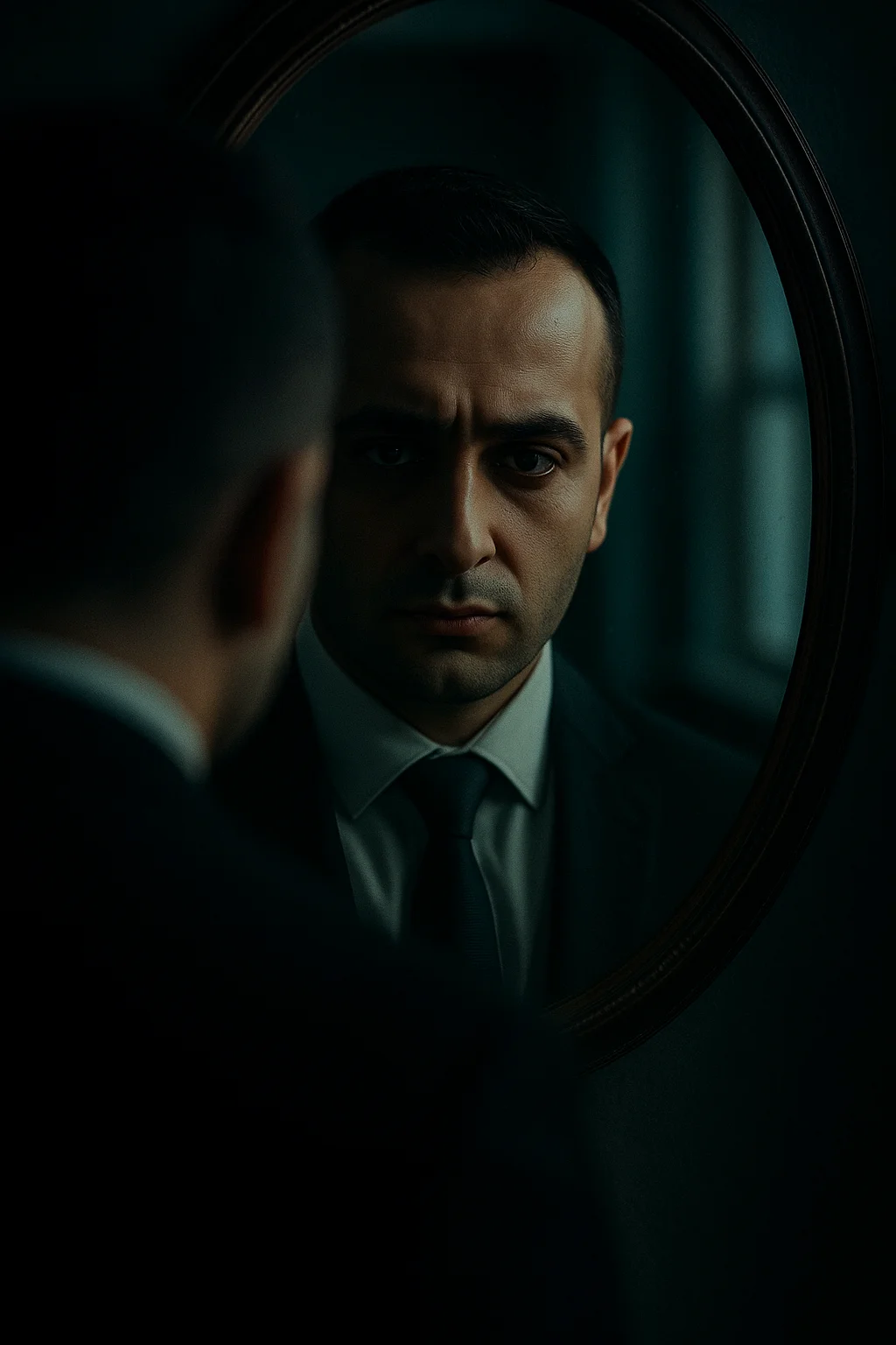 Moody Mirror Reflection