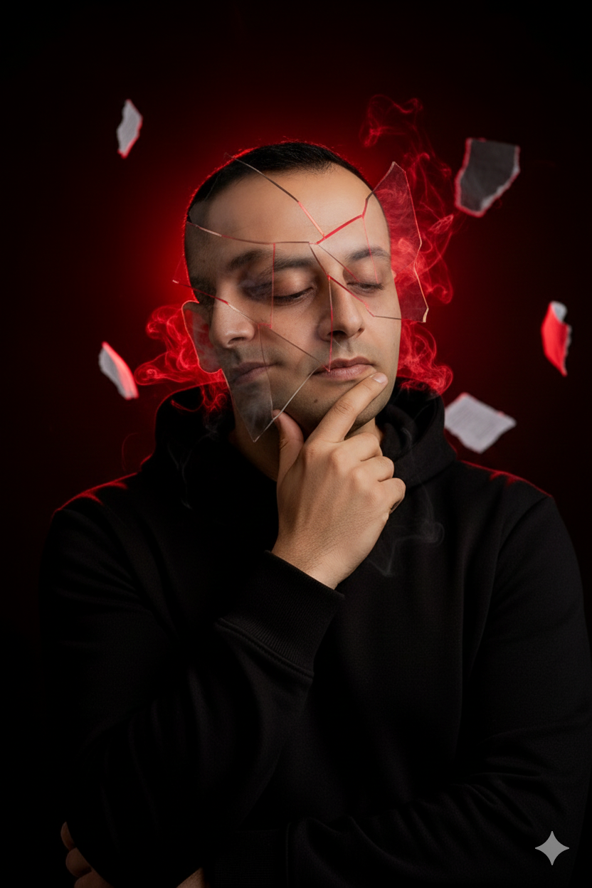 Dark and Dramatic Portrait