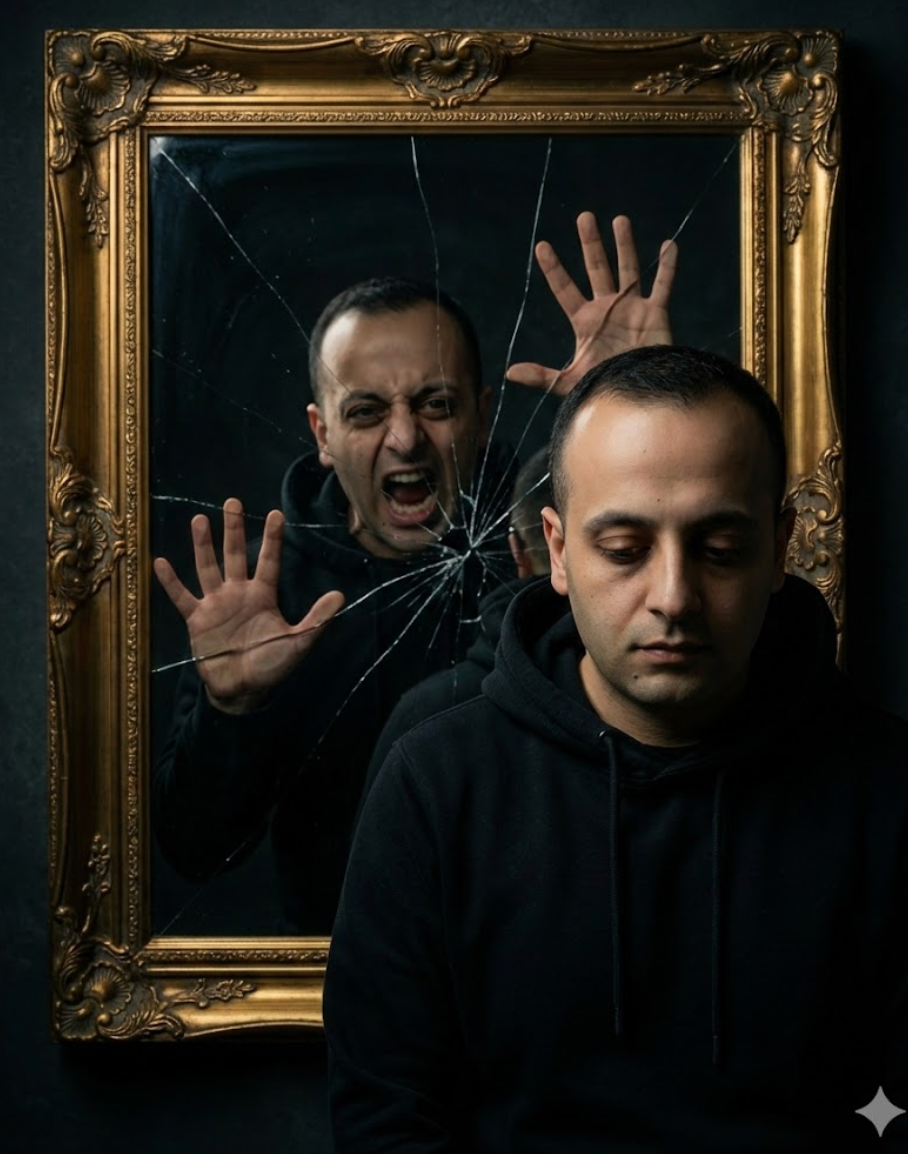 Internal Conflict Portrait 